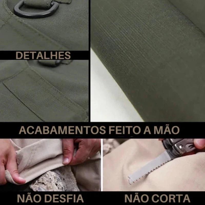 Calça Tática Militar Resistente e Impermeável Titan