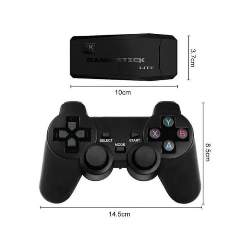 Game Stick Portátil - RetroPlay 10K Confiance (2 Controles Sem Fio)