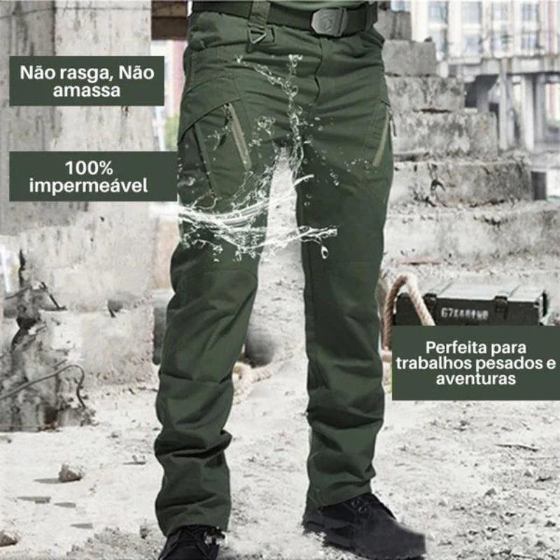 Calça Tática Militar Resistente e Impermeável Titan