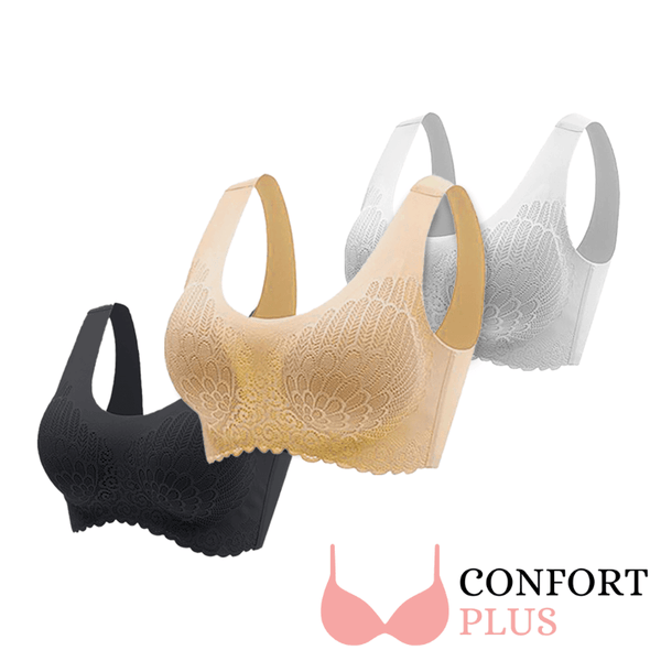 Kit Sutiãs Confort Plus® -  COMPRE 1 LEVE 3