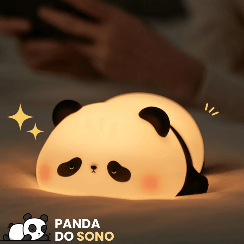 Luminária LED Noturna - Panda do Sono