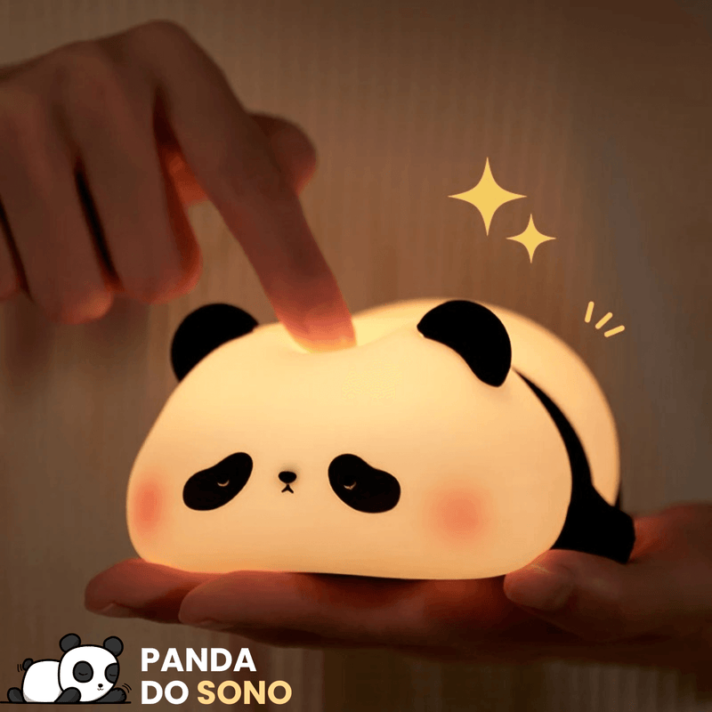 Luminária LED Noturna - Panda do Sono