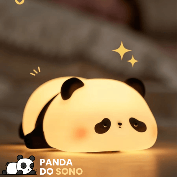 Luminária LED Noturna - Panda do Sono