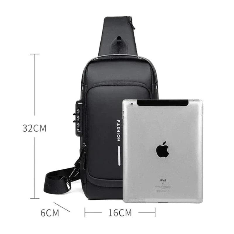 Mochila Inteligente Confiance - Antifurto e Carregamento USB