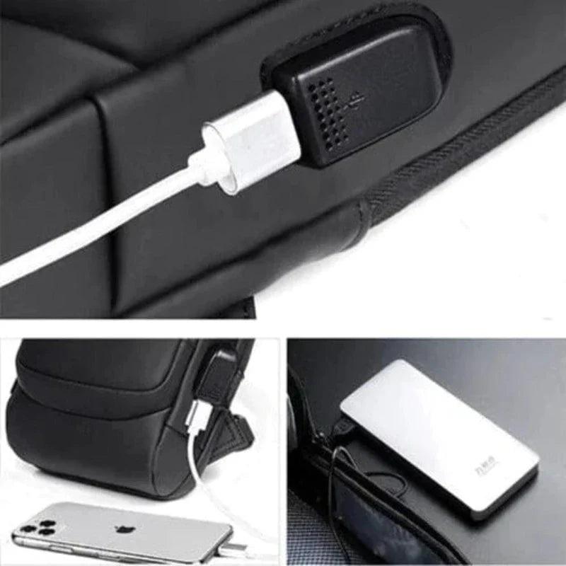 Mochila Inteligente Confiance - Antifurto e Carregamento USB