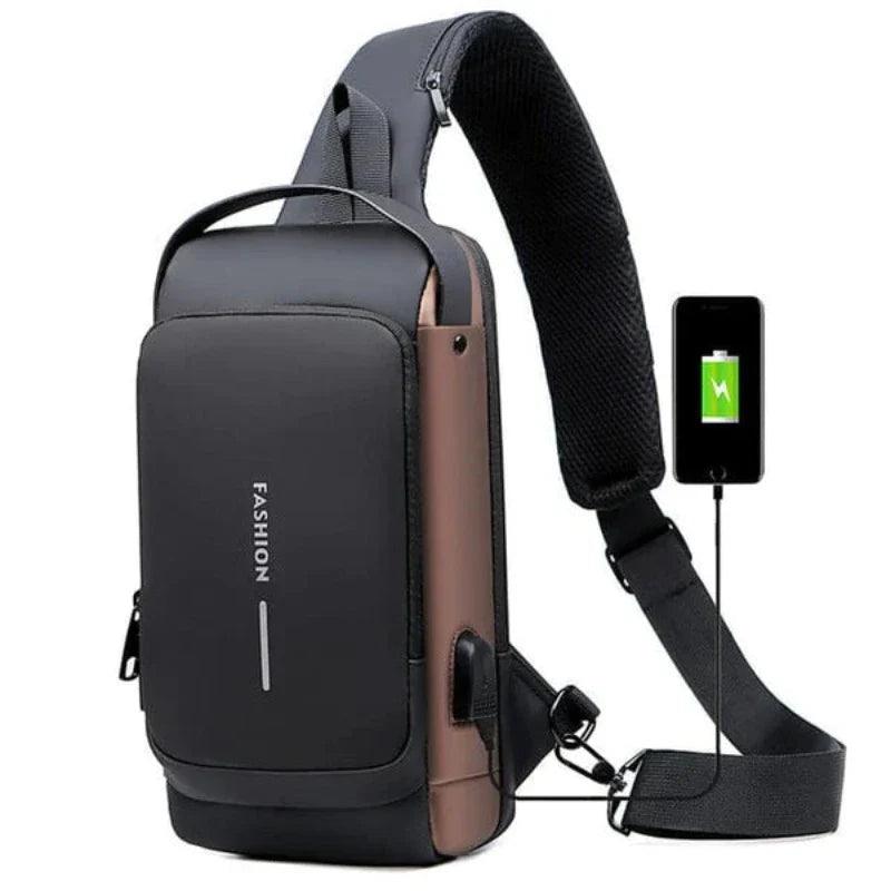 Mochila Inteligente Confiance - Antifurto e Carregamento USB