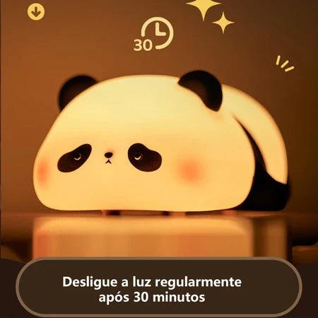 Luminária LED Noturna - Panda do Sono